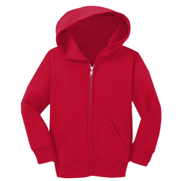 Toddler Core Fleece Full Zip Hooded Sweatshirt Thumbnail