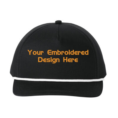 Five Panel Snapback Rope Cap Thumbnail