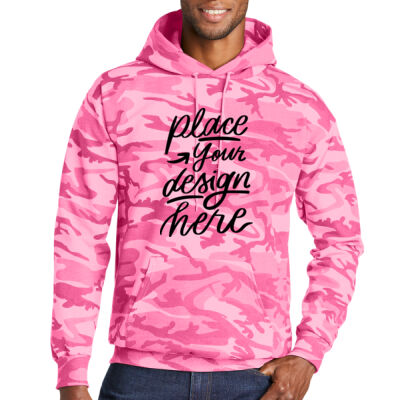 Camo Fleece Hooded Sweatshirt Thumbnail